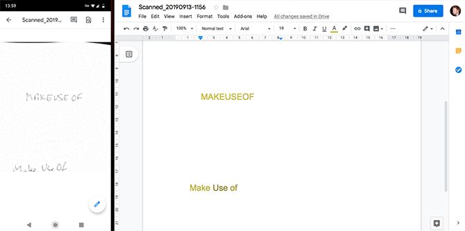 convert ink text to recognizable text in onenote for mac